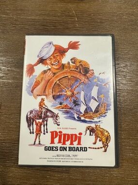 Vintage Pippi Goes On Board DVD Movie 80’s kids movie classic